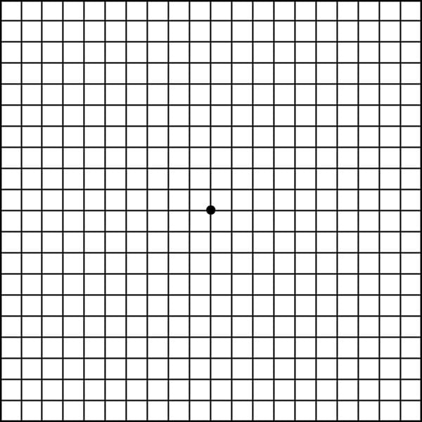 Amsler Chart to Test Your Sight - American Macular Degeneration Foundation