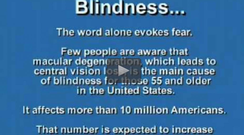 Videos about Macular Degeneration AMDF