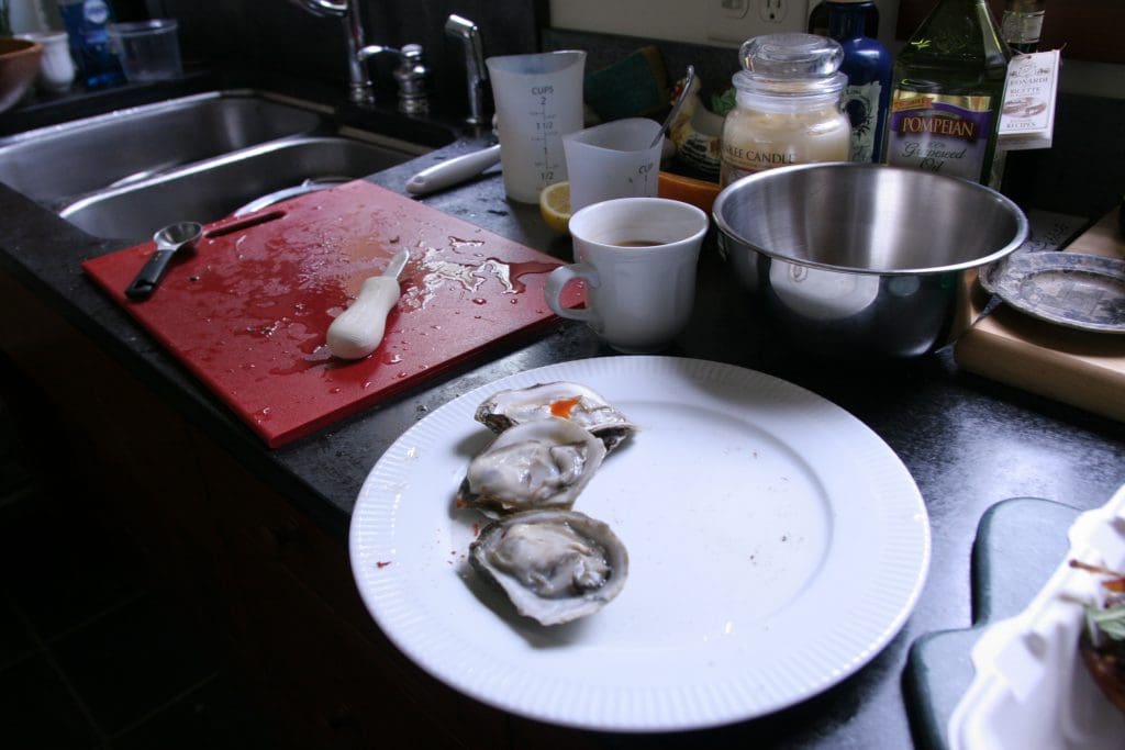 AMDF Oysters on the Half Shell